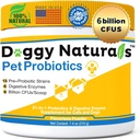 Probiotici per cani e gatti - Max-Strength con 15 Strains Pre &Probiotics Salute digestiva, Aumento & Mantenere Proper Gut Flora(Made in USA) 7.4 Oz (6 Billion CFU Per Scoop)