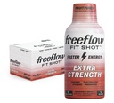 Freeflow Fit, Extra Strength Energy Shot, Fruit Punch (2 Ounce Shot, Pack of 12) - 150mg di Caffeine Per Shot, Zero Calorie, Zero Sugar Energy Shot...