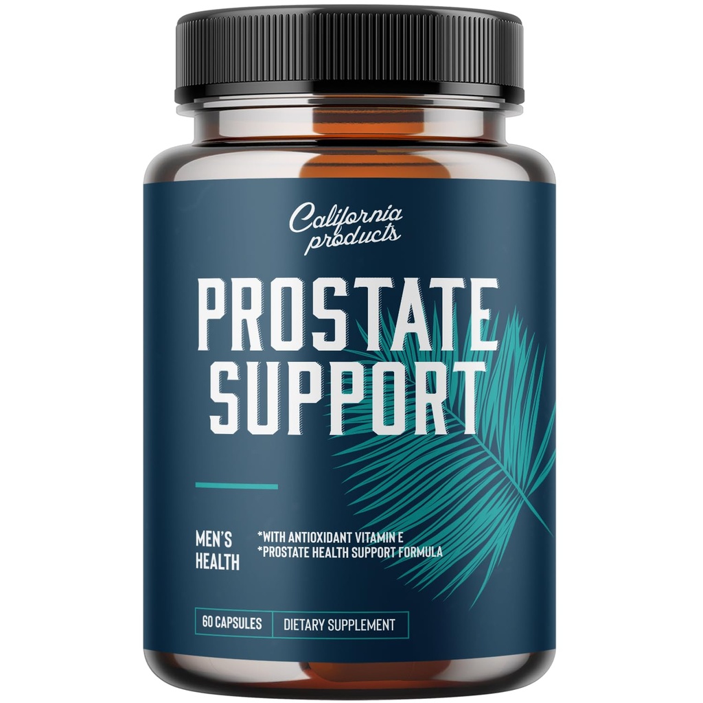 Integratore di supporto per la prostata per gli uomini, Pygeum con sega pura Palmetto Berry estratto Vitamine Zinc Plant Sterol Complex Easy Urinary Flow Mens Health