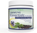 Wellgenix Immune Essentials - Polvere multivitamina per gli uomini, le donne e i bambini - Integratore vegano con vitamine C, D Zinco di sambuco, Echinacea per il bambino, Kid & Adulto - 7.57g (Limonata di lampone)