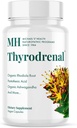MICHAEL'S Health Naturopathic Programmi Thyrodrenal - 120 Vegan Capsule - Supporta la tiroide e la salute surrenale - con vitamina C - 60 Serve