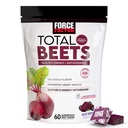 Fattore di Forza Totale Beets Cuciture Morbide con Beetroot, Nitrati, L-Citrullina, Estratto di Uvapese e Antiossidanti, Integratore di energia sana con ingredienti Elite, Superfood di salute del cuore, 60 Chews