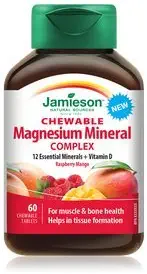 Jamieson Chewable Magnesium Mineral Complex, 60 compresse