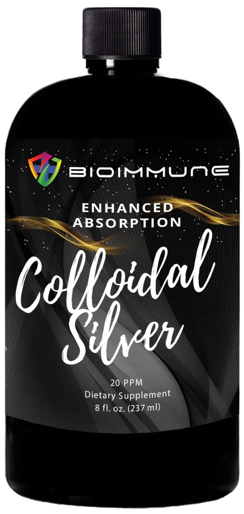 Supporto Immune Colloidale Silver Hydrosol. Elevata biodisponibilità. Clean, Pure & Safe – 99,999% Pure Silver. 3rd Party Verified, Made in USA. Rimuoverà indesiderati piccoli visitatori