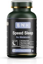 BNH Speed Sleep - Melatonin Free Formula - Antica memoria cinese - 15 Herbs - Fall & Stay Asleep Faster - Wake Refreshed & Energized - No Groggy Feeling - Relax - Calms Mind- Drug Free - 180 Count