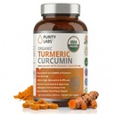 Integratore di curcumina curcuma currica biologica con Piperina 2,250 MG/Serving | 95% Curcuminoidi Integratori terici, Antiossidante Joint Pain Relief, Supporto muscolare e cervello | Non-GMO - 120 capsule