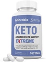 Microbio Keto ACV Extreme Pills 1675MG Keto Support Blend Capsule Alternative a Keto ACV Gummies Formulato con Aceto di Mela Aceto Extra Vergine di Oliva Polvere di Oliva Verde Tea Leaf 60 Capsule