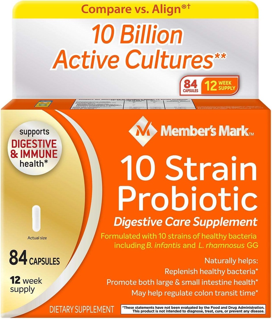 I membri Mark 10 Strain Probiotic (84 ct.)