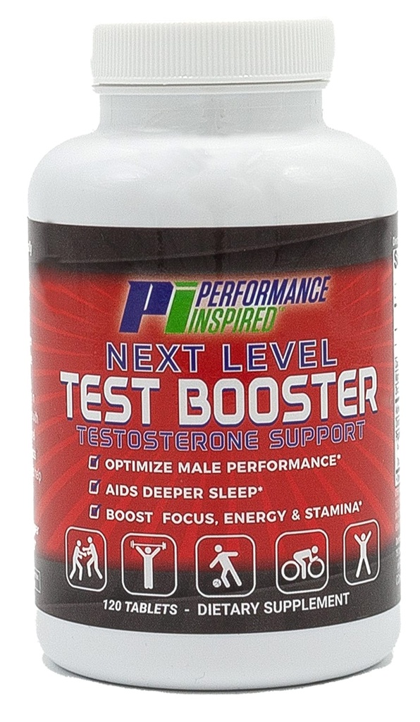 Prossimo livello Booster test – Supporto testosterone – Estratto di radice di Ashwagandha – Energy, Stamina & Recovery – 120 Count