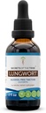 Segreti della Tribe Lungwort Alcohol-Free Liquid Extract, Lungwort (Pulmonaria officinalis) Dried Leaf Tincture Supplement 2 oz