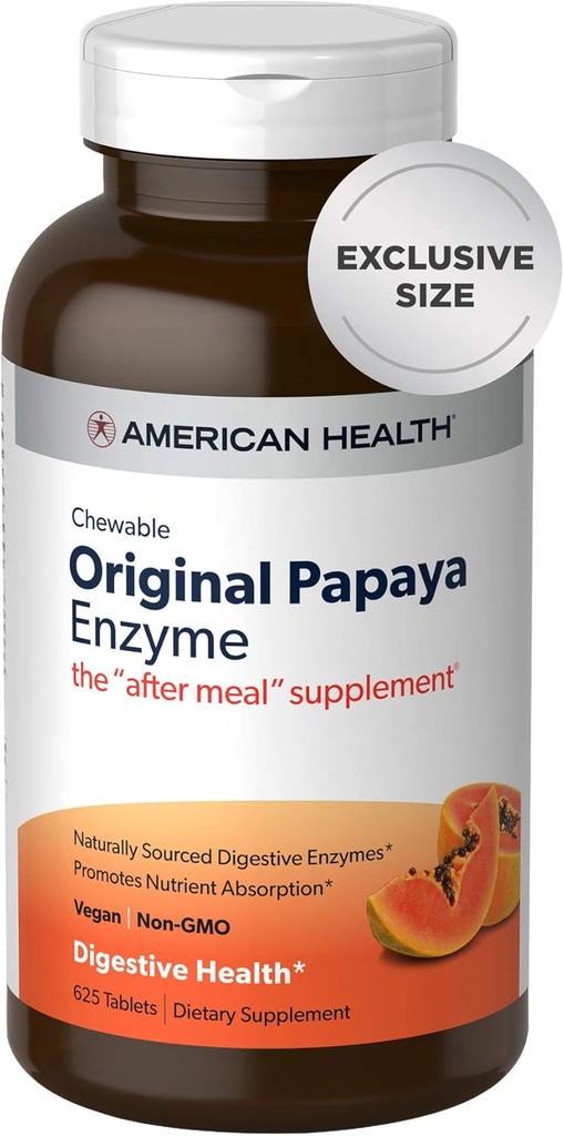 AMERICAN HEALTH Papaya originale -625 Conte