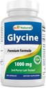 Migliore Naturals Glycine Supplemento 1000 Mg per la produzione di energia, 180Count