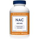 La vitamina Shoppe NAC N-Acetyl-L-Cysteine - promuove la salute Cellucor, il supporto immunitario e antiossidante - 600 MG (200 capsule)