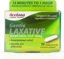 Bisacodyl Laxative Suppository | USP 10mg per Fast, Gentle Constipation Relief | Comfort-Shaped, Confezione da 16 Suppositori
