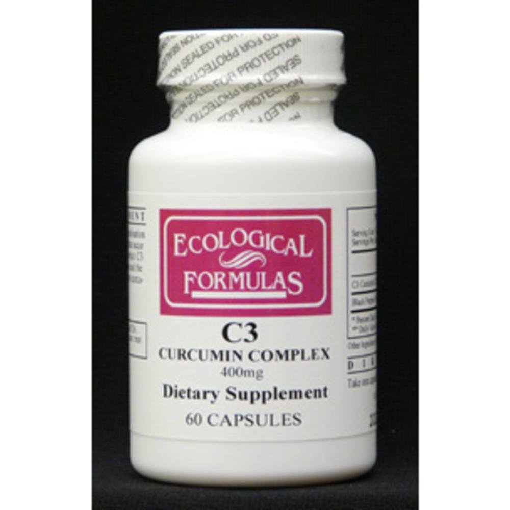 Formula ecologica, C3 Curcumin Complex 400 mg 60 capsule