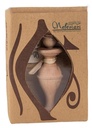 Nefertari 100% naturale egizio eyeliner in forma di polvere, Eyeliner fatto a mano con l'imballaggio del faraone
