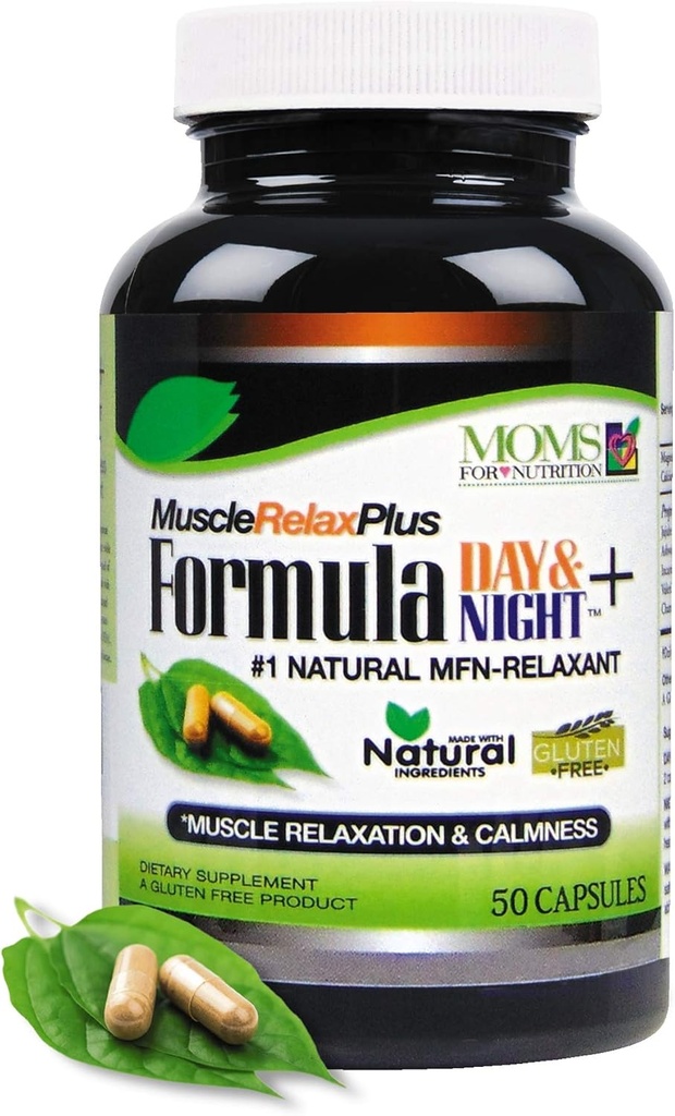 All Natural Muscle Relax Formula Plus - 50 capsule - Rilassante naturale diurno/notte
