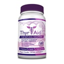 ThyrAid - Supplemento tiroideo - Iodio, Kelp, Ashwagandha - Vegan - 1 Bottiglia (3 mesi di fornitura, 180 capsule)