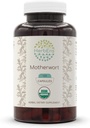 HerbEra Motherwort USDA Organic 120 Capsule | Natural Herbal Supplement | Capsule Vegetariani Organici Certificati e Organic Motherwort (Leonurus Cardiaca) Erbe secca (120 Capsule)