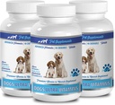 Minerali di Cane Vitamine - Ultra Vitamine per Cani - Cuciture - Potente Formula - Complesso Minerale - Cane Calcium Tablets - 270 Trattamenti (3 Bottiglie)