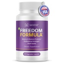 Candida Freedom Massey Medicinals Colon Cleanse Pills - Digestivo artigianale per Vibrant Living - Gut Health Probiotic Complex - 60 Capsule