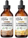 Tincture 4 fl oz & Turkey Tail Mushroom Tincture 4 fl oz