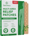 Patch - Extra Large Heat Patches - Massima resistenza naturale & Joint Relief Back Patches - Fast-Acting, Gentle on Skin, Hot Patches for Back, Shoulder, Neck, Knee & Foot, 10 Pack (L)