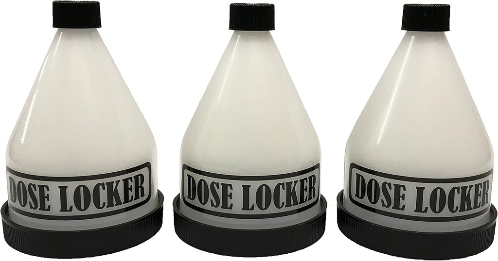 3-Pack - Funnel di stoccaggio della polvere - Protein Powders - Pre-Workout - BCAAs - Booster immuni