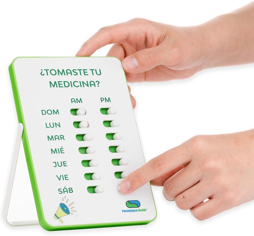Tracker & Pill Reminder | Allarme del risponditore visivo | 7 giorni AM PM Medication Reminder