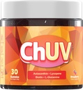 60 Gummies - Integratore naturale dell'astaxantina per il supporto della tintura - Include Lycopene, Biotina e L-Glutamina - Non OGM & Gluten-Free
