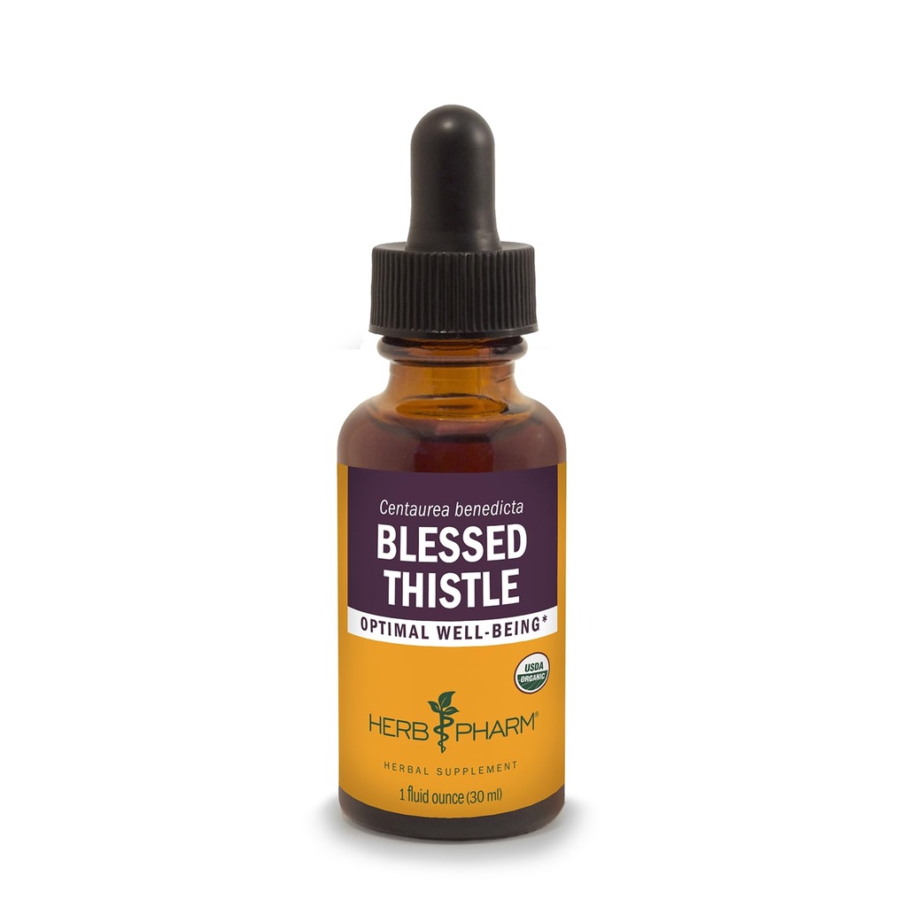 Estratto di liquido di cardo biologico certificato Pharm Herb - 1 oncia