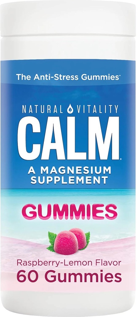 jogi Calm Gummies, Magnesio Supplemento, Raspberry-Lemon Flavor,Conveniente, Deliziose Gummies: Vitalità naturale calma Gummies per gli adulti hanno grande-Tasting Raspberry-Lemon Flavor 60 Gummies
