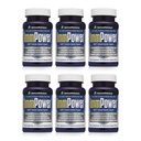 American BioSciences ImmPower AHCC Supplemento 6-Pack, Supporto Immune potenziato, Natural Killer Cell Activity e Cytokine Production, 30 capsule vegetariane, 500 milligrammi per capsula