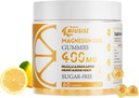 Magnesio Ossido Gummies per gli uomini e le donne, Facilmente assorbito Magnesio Gummies supplemento per il muscolo, Bone e il supporto cardiaco, Magnesio complesso supplemento 400mg