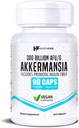 Healthfare Akkermansia Muciniphila Probiotic | 300 miliardi di AFU | 90 capsule vegane | Prebiotico Inulin per Gut Health & Digestive Support | Non-GMO, Gluten-Free | Made in USA
