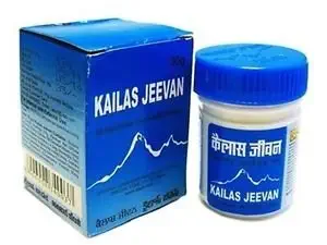 Confezione da 3 Kailas Jeevan Jar 30 Gram Pack - Crema ayurvedica multiuso ayurvedica