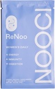 NOOCI ReNoo Women's Daily Powder for Energy, Immunity, Digestion | Travel Size | No Aggiunto Sugar | Non-GMO | Vegan | 3 Sachets, Green Tea