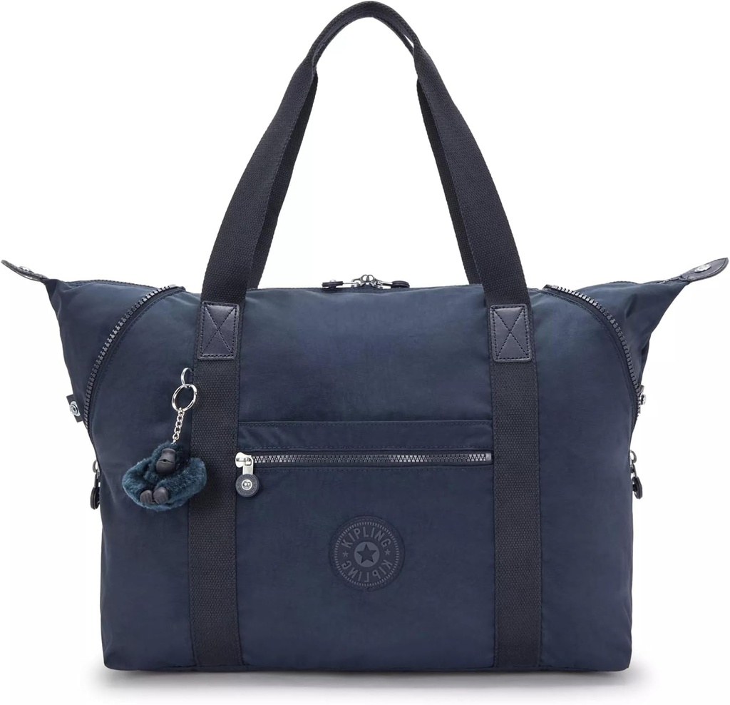 Kipling donna arte medio tote bag, leggero grande week-end, borsa da viaggio
