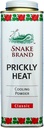 Polvere di raffreddamento ad acqua calda Prickly del marchio Snake per uso quotidiano - Anti-Chafing, Rilievo del rash del calore, Scent originale classico (9.9 Oz / 280g)