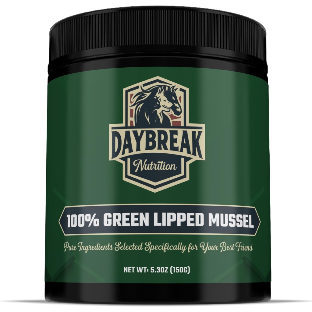 Polvere di moscata verde puro per cani e gatti - 100% neozelandese Green Lipped Mussels - Anti Integratore infiammatorio & vitamine per aiutare il vostro animale a trattare con artrite, sollievo del dolore congiunto - 150 grammi
