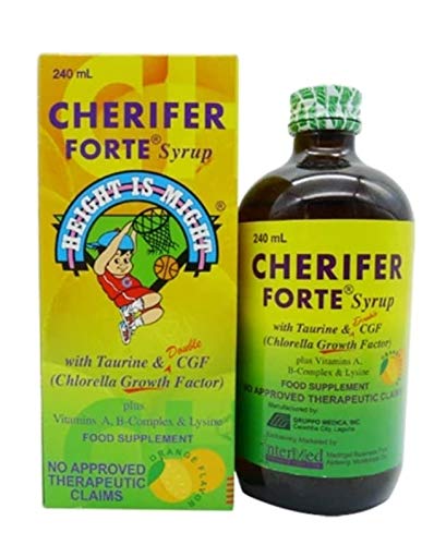 CHERIFER Forte Syrup con Taurine & Double Chlorella Growth Factor 240ml