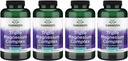 Swanson Tripla Magnesio Complesso - Supplemento minerale - Supporto naturale - Con Citrato, Ossido & Aspartate - (300 capsule, 400mg Ogni, 4 Pack)