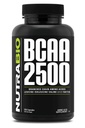 NutraBio – BCAA 2500 – Aminoacidi a catena ramificata – Supporto Nuova crescita del muscolo e prevenire la rottura del muscolo – 250 capsule