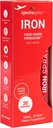 SpectraSpray Iron Daily Supplement, 3 mg per porzione - Oral Spray Essential Mineral Iron, 30 giorni di alimentazione per spray, Vegan Gluten Free & no OGM