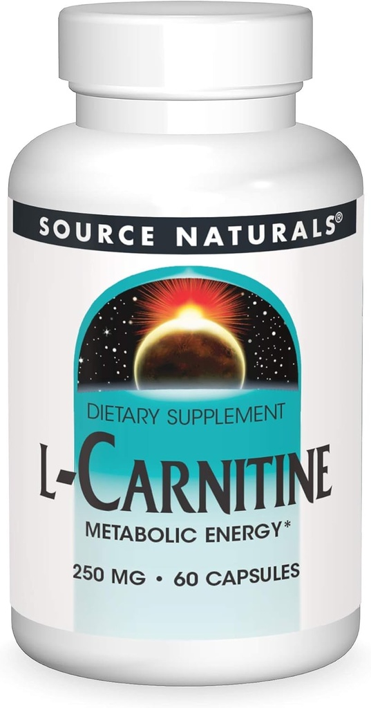L Carnitina Fonte Naturals, Inc. 60 Caps
