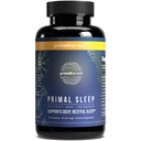 Supplemento di supporto per il sonno primario per adulti con melatonina, GABA, radice di valeriana, L-Tryptophan, bisglicina di magnesio e camomilla per sonno profondo