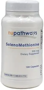 SelenoMethionine 100 capsule Contiene 200 mcg di selenio biodisponibile per capsula.