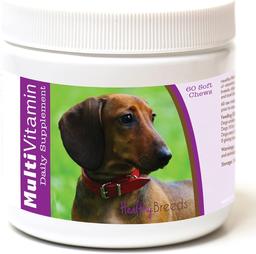 Allevamenti sani Dachshund Multi-Vitamin Soft Chews 60 Conte
