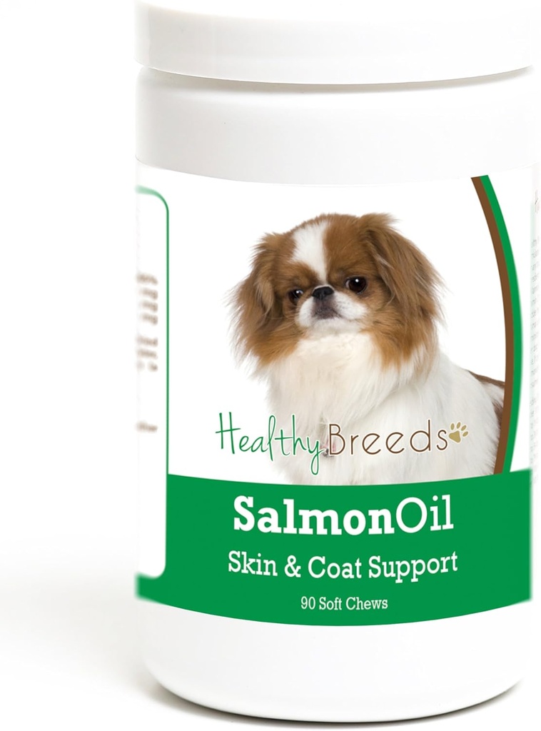 Allevamenti sani giapponese Chin Salmon olio Soft Chews 90 conte