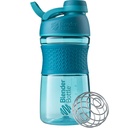 BlenderBottle 20oz SportMixer Protein Shaker Bottiglie con BlenderBall Wire Whisk, Rose e Teal